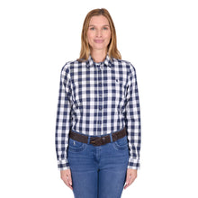 Load image into Gallery viewer, Thomas Cook - Womans - Tamara Long Sleeve Shirt- Navy/White - ASSORTED SIZES
