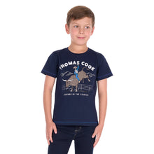 Load image into Gallery viewer, Thomas Cook - Boys Dean Short Sleeve Tee - Navy - Assorted Sizes

