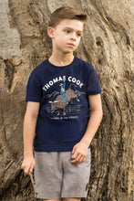 Load image into Gallery viewer, Thomas Cook - Boys Dean Short Sleeve Tee - Navy - Assorted Sizes
