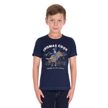 Load image into Gallery viewer, Thomas Cook - Boys Dean Short Sleeve Tee - Navy - Assorted Sizes
