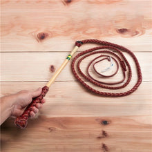 Load image into Gallery viewer, Stockwhip - Redhide - 6 foot x 4 plait
