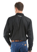 Load image into Gallery viewer, Wrangler Men's Logo Rodeo L/S Shirt - Black - ASSORTED SIZES
