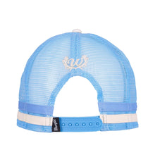 Load image into Gallery viewer, CAP - Wrangler - Josie HP Trucker Cap - Cream / Light Blue - One Size
