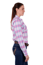 Load image into Gallery viewer, Sanda Womens Long Sleeve Shirt - Multi - 12
