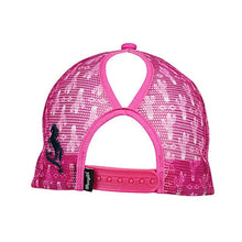 Load image into Gallery viewer, Wrangler - KIDS Luna - Ponytail Cap - Pink/ Navy - One Size
