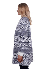 Load image into Gallery viewer, Womans Tula Knitted Cardican - Wrangler - Navy/White - X Large
