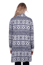 Load image into Gallery viewer, Womans Tula Knitted Cardican - Wrangler - Navy/White - X Large
