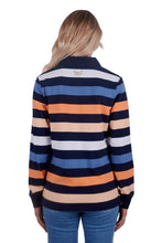 Load image into Gallery viewer, Womans Isabell Rugby - Wrangler - Navy/Orange - 10
