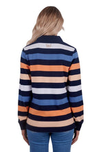 Load image into Gallery viewer, Womans Isabell Rugby - Wrangler - Navy/Orange - 14
