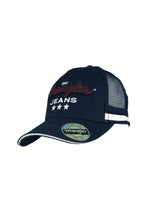 Load image into Gallery viewer, Wrangler - Kingsley Trucker Cap - NAVY - One Size
