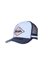 Load image into Gallery viewer, Wrangler - Hank Trucker Cap - One Size - Navy / Light Blue
