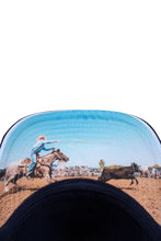 Load image into Gallery viewer, Wrangler - Hank Trucker Cap - One Size - Navy / Light Blue

