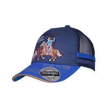 Load image into Gallery viewer, Wrangler - KIDS - Abe Trucker Cap - Navy /  Blue
