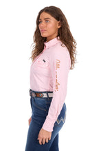 Load image into Gallery viewer, Wrangler - Womens Hazel Logo LONG SLEEVE Shirt - Blush - ASSORTED SIZES
