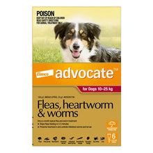 Load image into Gallery viewer, Advocate - DOG - Fleas, Heartworm &amp; Worms
