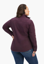 Load image into Gallery viewer, Ariat - Womans New Tean Softshell Jacket - Mulberry - Small
