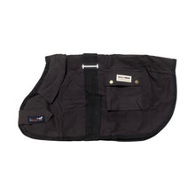 Load image into Gallery viewer, Oil skin Dog Coat - with Fur - Nullarbor - BROWN
