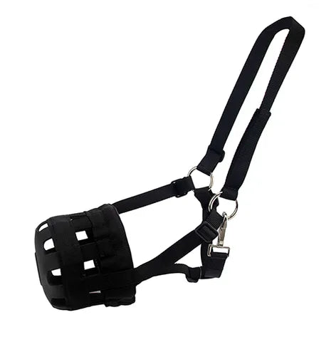Grazing Muzzle- Bainbridge -  - BLACK - VARIOUS SIZES