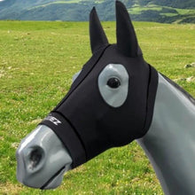 Load image into Gallery viewer, Hidez Compression Hood with Ears and Zip - BLACK - ASSORTED SIZES
