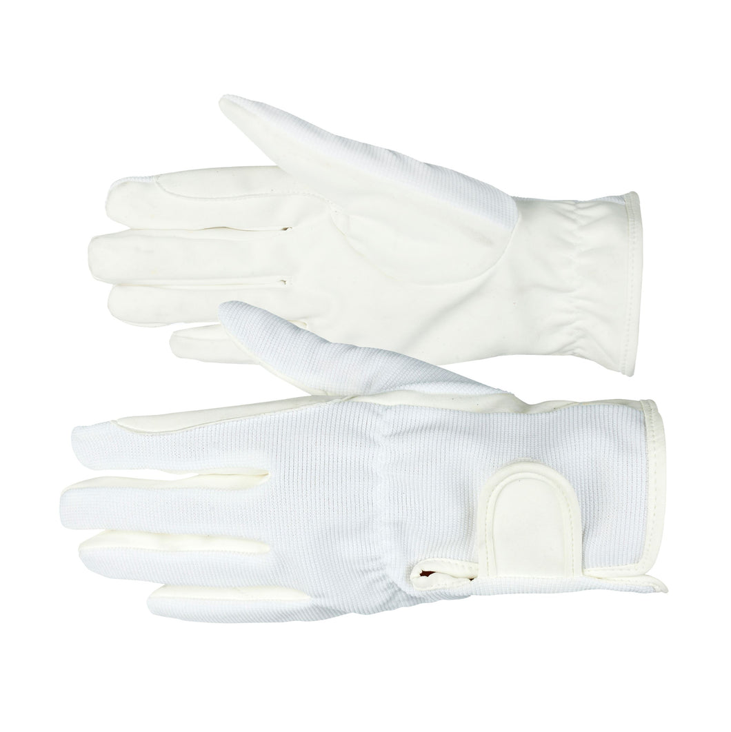 Multi Stretch Gloves -Horze - WHITE