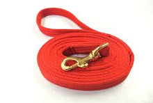 Load image into Gallery viewer, Lunge Lead  - Soft Tubular Web - 8 metres- VARIUOS COLORS
