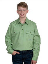 Load image into Gallery viewer, Lachlan Workshirt - Boys - Just Country - SAGE
