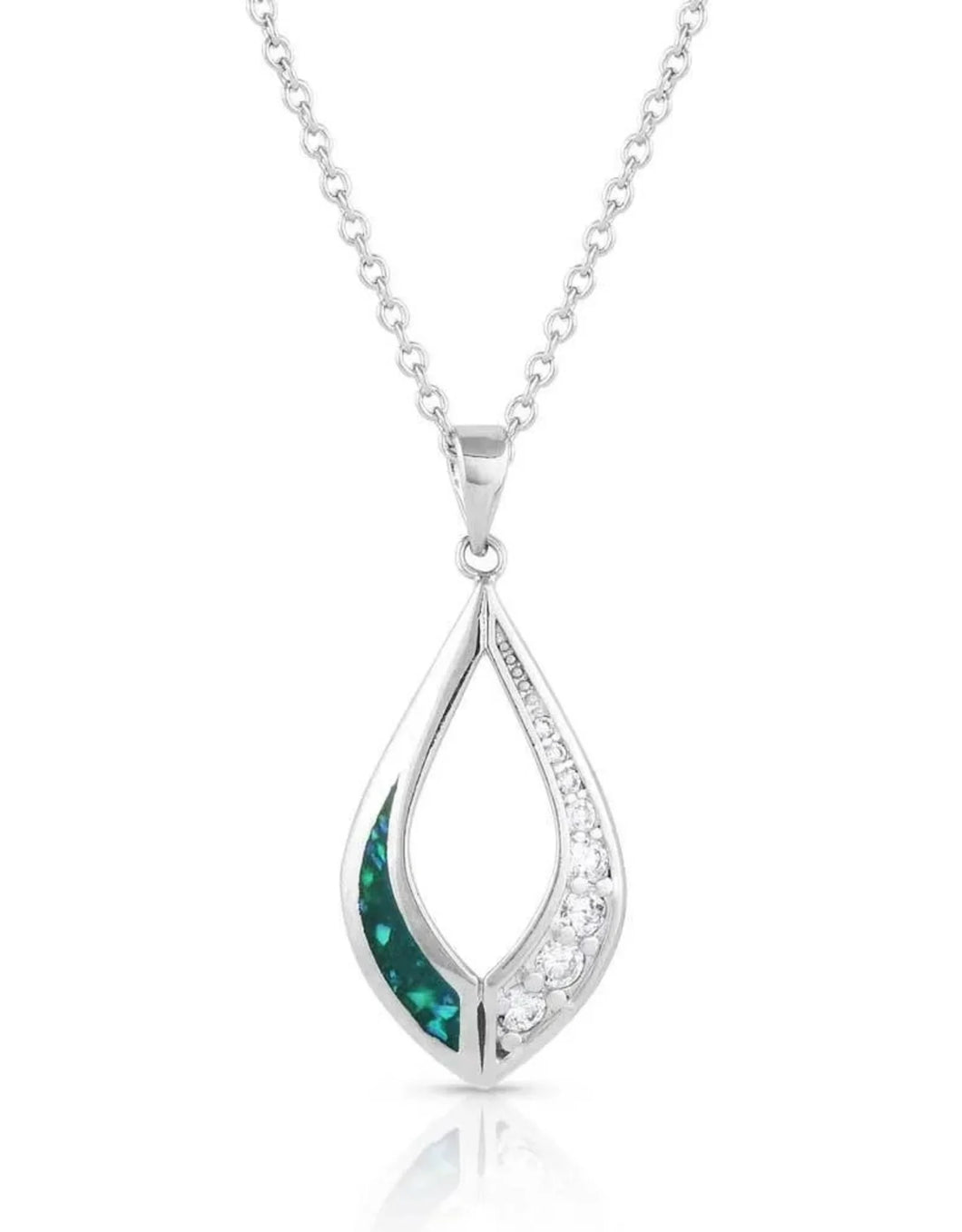 Montana Necklace - Balanced CZ Opal