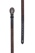 Load image into Gallery viewer, Pure Western - KIDS - Roderick Belt- Black/Tan - ASSORTED SIZES
