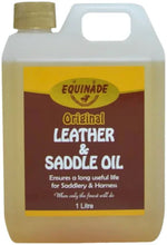 Load image into Gallery viewer, Equinade Leather &amp; Saddle Oil - 500 ml &amp; 1 Litre
