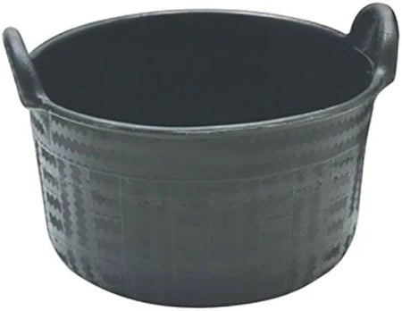 Rubber Feed Tub 34L 2-Handle