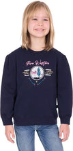 Load image into Gallery viewer, Pure Western - Girls Sandy Crew - Navy - ASSORTED SIZES
