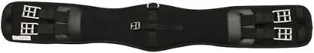 Girth - Supa-Comfort Dressage Elastic Girth - BLACK - VARIOUS SIZES