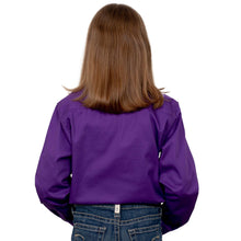 Load image into Gallery viewer, Kenzie Workshirt - Girls - Just Country - PURPLE - VARIOUS SIZES
