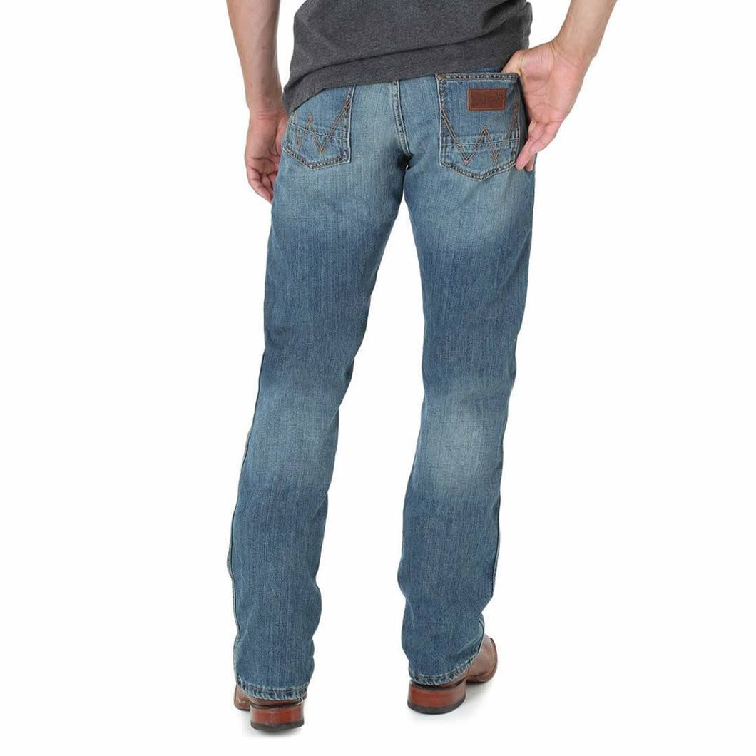 Wrangler Men's Retro Slim Straight Jean 34 Leg