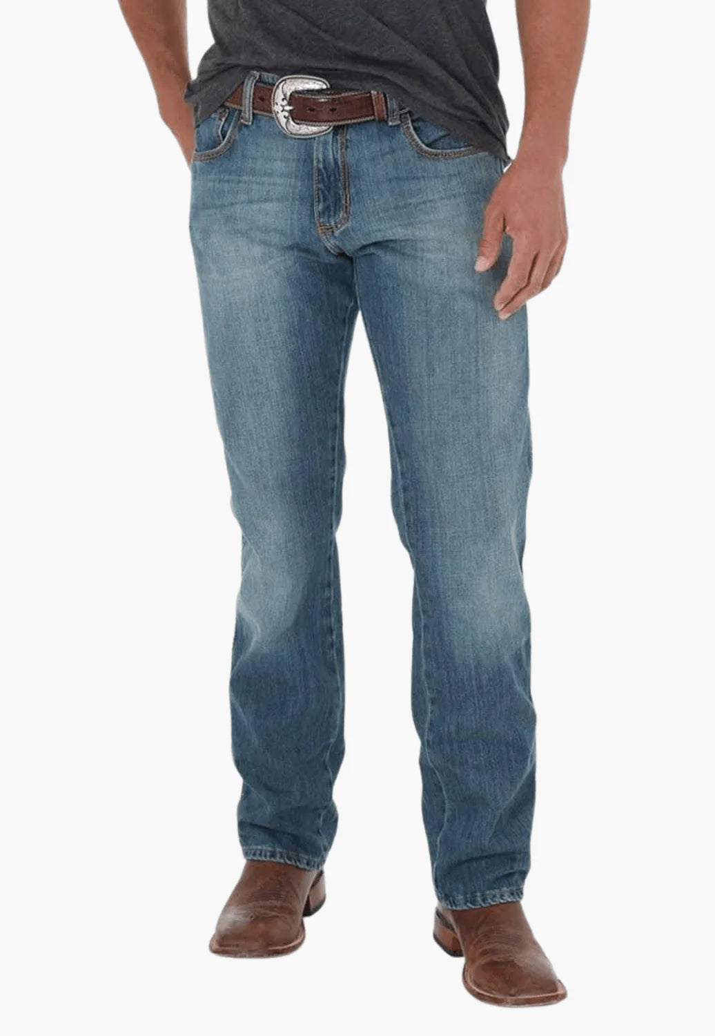 Wrangler Men's Retro Slim Straight Jean 34/34