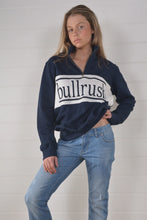 Load image into Gallery viewer, Bullrush - Zip Sweat - Navy - UNISEX  - ASSORTED SIZES
