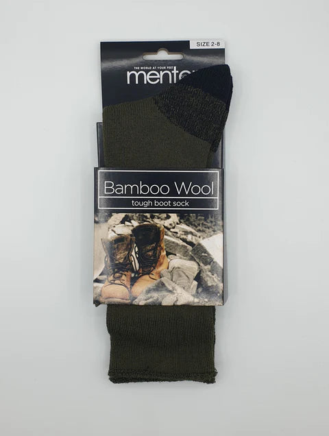 Bamboo mentor sox - BLACK -11-14