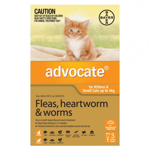 Advocate Kitten & Small Cats up to 4KG