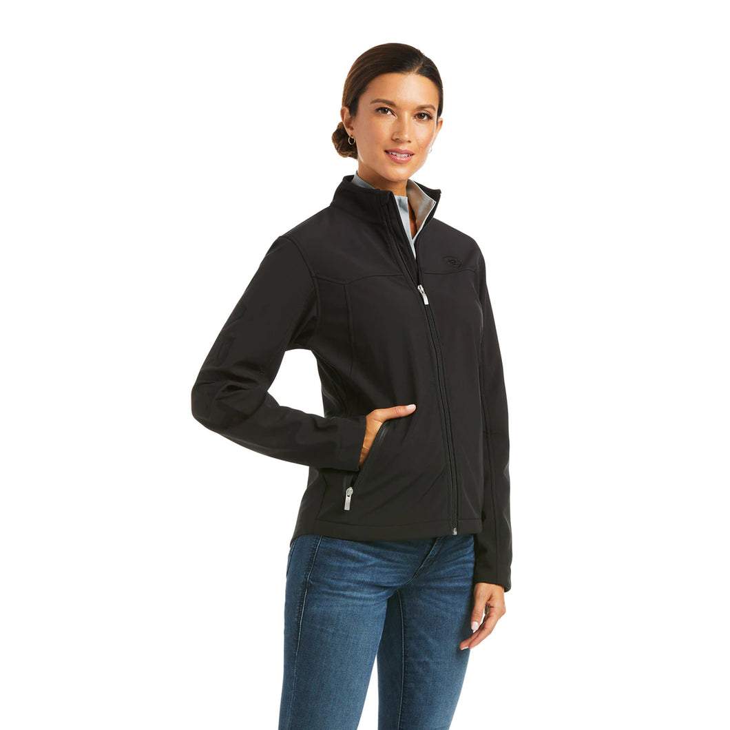 Ariat Women's New Team Softshell Jacket - BLACK