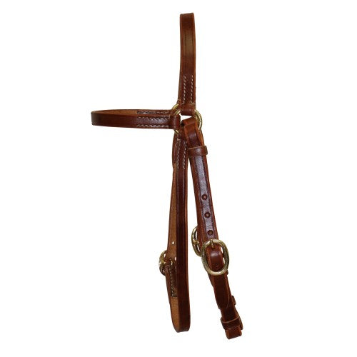 Ord River Oiled Barcoo Bridle -BROWN