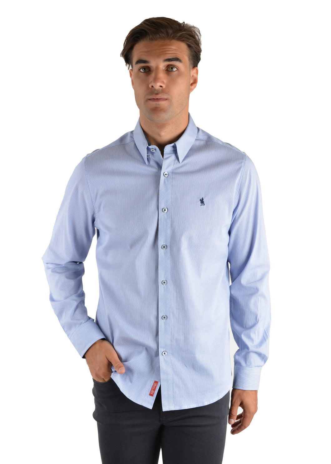 Thomas Cook Men's Kent Stripe Long Sleeve Shirt