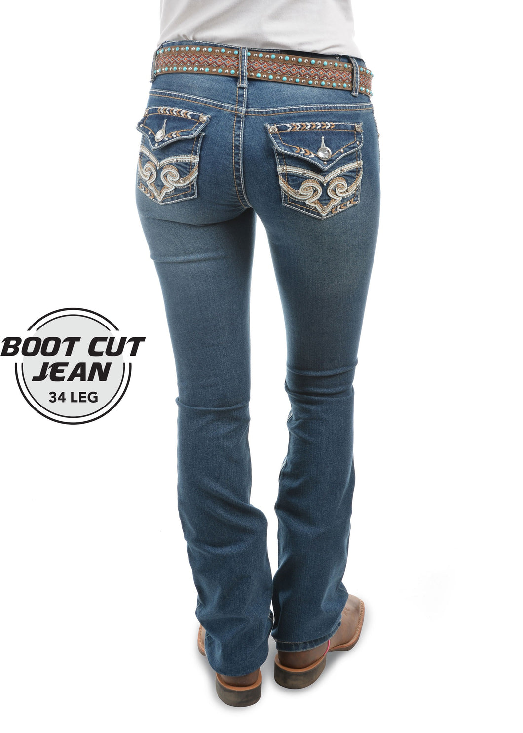 Pure Western Women's Brandy Boot Cut Jean